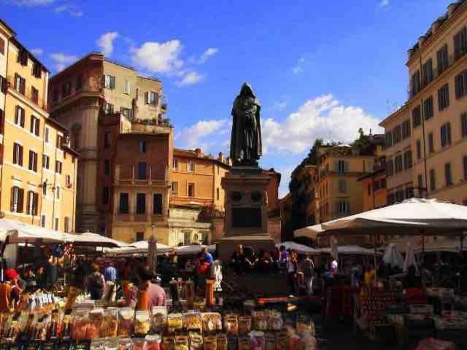 Campo De' Fiori Loft The Angeli'S Apartment Rome Bagian luar foto